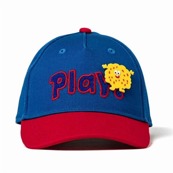 5-প্যানেল ফাঁকা ভেলক্রো টেপ ব্রিম গরম বেসবল ক্যাপ